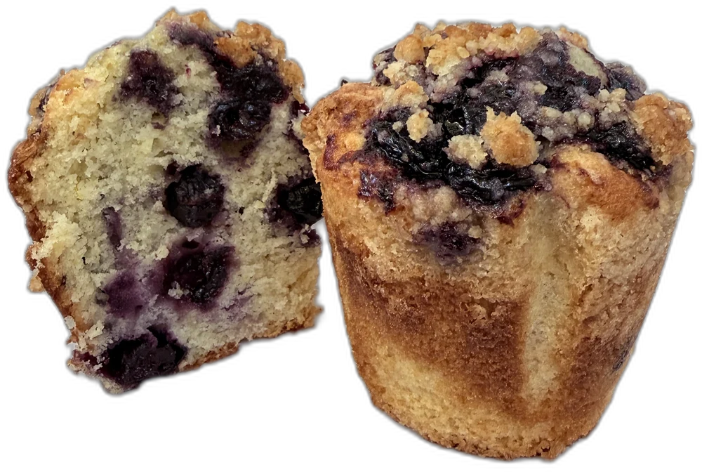 Blueberry Crumble Muffin